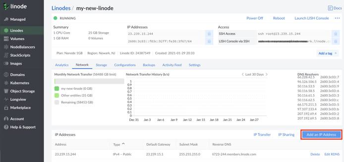 Adding Private IP addresses Adding Private IP addresses